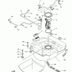 YXZ1000R EPS SS YXZ10YEXHO/YXZ10YEXHL Топливный бак