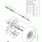 YXZ1000R EPS SS YXZ10YEXHO/YXZ10YEXHL Заднее колесо