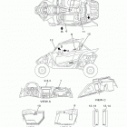 YXZ1000R EPS SS YXZ10YEXHO/YXZ10YEXHL Наклейки 1