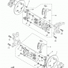 YXZ1000R EPS SS YXZ10YEXHO/YXZ10YEXHL Передний суппорт