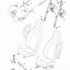 YXZ1000R EPS SS YXZ10YEXHO/YXZ10YEXHL Сиденье 2