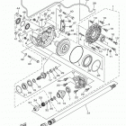 YXZ1000R EPS SS YXZ10YEXHO/YXZ10YEXHL Ведущий вал
