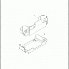 FLHTCUTG 1MAM TRI GLIDE ULTRA CLASSIC (2012) TRUNK LINER