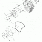 FLHTP 1FMC ELECTRA GLIDE STANDARD POLICE (2017) Воздушный фильтр