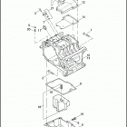 FXDL 1GN4 DYNA LOW RIDER (2017) TRANSMISSION HOUSING AND OIL PAN