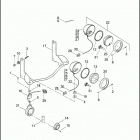 FLHR 1FBC ROAD KING (2017) AUXILIARY / FOG LAMPS AND TURN SIGNALS, FRONT - FLHR AND...