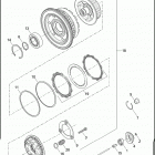 FLHTP 1FMC ELECTRA GLIDE STANDARD POLICE (2017) Сцепление