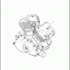 XG500 4NAA STREET 500 (2017) ENGINE ASSEMBLY