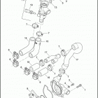 XG750 4NBB STREET 750 (2015) COOLANT PUMP & THERMOSTAT
