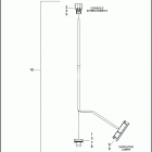 FXSBSE 1TD9 CVO SOFTAIL BREAKOUT (2014) WIRING HARNESS, CONSOLE OVERLAY