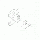FLHXSE 1PXF CVO STREET GLIDE (2017) Зеркало