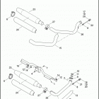 FXSB 1BFV BREAKOUT (2017) EXHAUST SYSTEM - FXSB, FLSTC (ASIA-PACIFIC, AUSTRALIA, B...