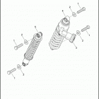 FLHTKSE 1TEF CVO LIMITED (2017) SHOCK ABSORBERS, REAR