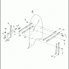 FLHP 1FHC ROAD KING POLICE (2017) WINDSHIELD - FLHP