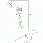 FLHTP 1FMC ELECTRA GLIDE STANDARD POLICE (2017) MICROPHONE AND RADIO MOUNTING BRACKETS