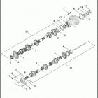 VRSCDX 1HHH NIGHT ROD SPECIAL (2017) TRANSMISSION GEARS