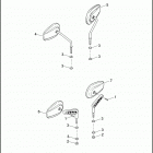 VRSCDX 1HHH NIGHT ROD SPECIAL (2017) Зеркало