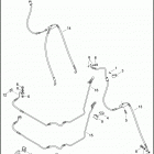 XL1200CP 1LH3 SPORTSTER 1200 CUSTOM (H-D1) (2016) BRAKE LINES, FRONT - ABS
