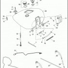 FXSE 1TG9 CVO PRO STREET BREAKOUT (2017) Топливный бак