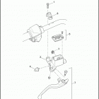 XG500 4NAA STREET 500 (2017) BRAKE CONTROL, FRONT