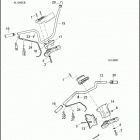 XL1200C 1CT3 1200 CUSTOM (2017) HANDLEBAR AND THROTTLE CONTROL - XL1200C, XL1200CB