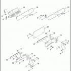 FLSTC 1BWV HERITAGE SOFTAIL CLASSIC (2017) LICENSE PLATE BRACKETS - FLSTC, FLSTF, FLSTN, FLSTFB AND...