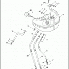 FXSE 1TG9 CVO PRO STREET BREAKOUT (2017) OIL TANK AND LINES