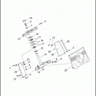 FLSS 1JS9 SOFTAIL SLIM S (2016) FORK BRACKETS, FRONT - FLS, FLSS, FLSTC, FLSTF, FLSTFB, ...