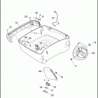 FLHTKSE 1TEF CVO LIMITED (2017) LAMPS AND SPEAKER HOUSINGS, ULTRA TOUR-PAK
