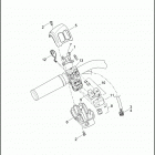 FXSE 1TG9 CVO PRO STREET BREAKOUT (2017) SWITCHES, HANDLEBAR, LEFT