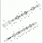 XL1200CX 1LM3 ROADSTER (2016) TRANSMISSION GEARS