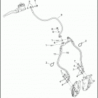 FLRT 1MCC FREEWHEELER (2017) BRAKE LINE, FRONT