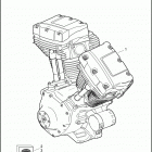 FXDB 1GX4 DYNA STREET BOB (2014) ENGINE ASSEMBLY - TWIN CAM 103™