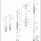 XL1200CX 1LM3 ROADSTER (2017) FORK, FRONT - XL1200CX