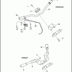 VRSCDX 1HHH NIGHT ROD SPECIAL (2017) HANDLEBAR AND THROTTLE CONTROL
