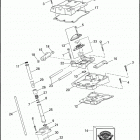 FXDF 103 1GYM DYNA FAT BOB 103 (2017) ROCKER ARM ASSEMBLY AND PUSHRODS - TWIN CAM 103™