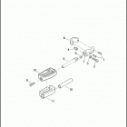 FLHTKSE 1TEF CVO LIMITED (2017) HIGHWAY PEGS