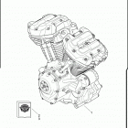 FLHTP 1FMC ELECTRA GLIDE STANDARD POLICE (2017) ENGINE ASSEMBLY, AIR-COOLED