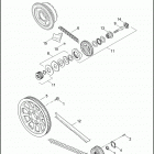 FXSB 1BFV BREAKOUT (2017) BELT, CHAINS AND SPROCKETS