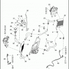 FLHTCUTG 1MAD TRI GLIDE ULTRA (2017) RADIATOR, COOLANT HOSES AND BOTTLE, TWIN-COOLED&trade;