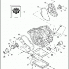 VRSCDX 1HHH NIGHT ROD SPECIAL (2017) OIL PAN, FILTER AND PICKUP COVERS