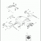 XG500 4NAA STREET 500 (2017) TAIL LAMP AND TURN SIGNALS, REAR