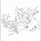 XL883L 4CR2 SUPERLOW (2017) CRANKCASE AND GEARCASE