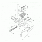 FLHTP 1FMC ELECTRA GLIDE STANDARD POLICE (2017) BRAKE CONTROL, FRONT