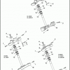 XL1200C 1CT3 1200 CUSTOM (2017) FORK BRACKETS, FRONT