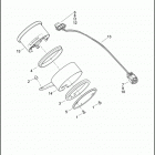 FLHP 1FHM ROAD KING POLICE (2016) SPEEDOMETER AND BRACKET - FLHP