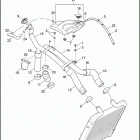 VRSCDX 1HHH NIGHT ROD SPECIAL (2017) COOLANT HOSES AND  BOTTLE