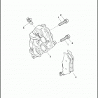 XG500 4NAA STREET 500 (2017) BRAKE CALIPER, FRONT