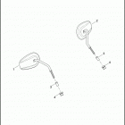 XG500 4NAA STREET 500 (2017) Зеркало