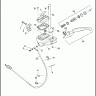 FLHTKSE 1TEF CVO LIMITED (2017) Привод управления сцеплением